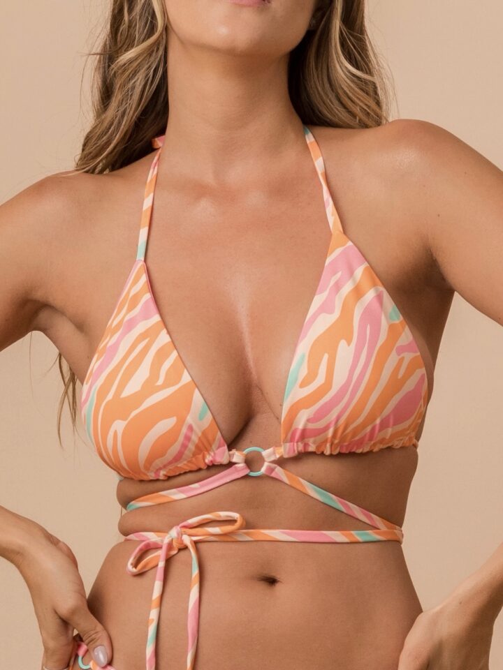 Top Coral de Atardecer